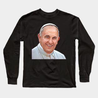 Pope Francis Long Sleeve T-Shirt